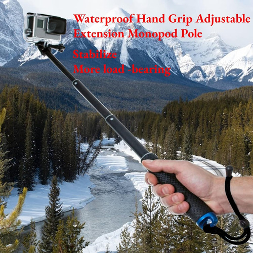 Palo Selfie Stick 48cm Para Gopro + Tornillo