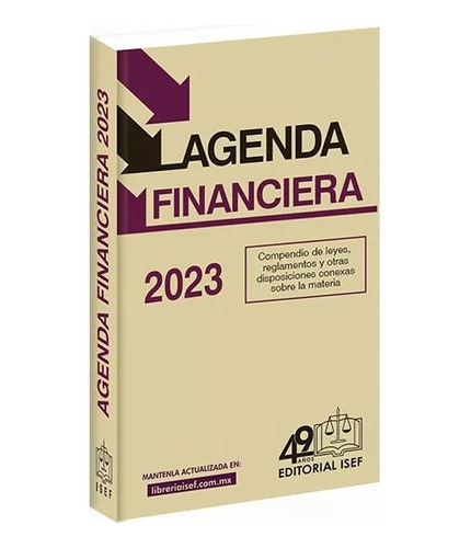 Agenda Financiera Edición Actual Editorial Isef