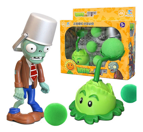 Figura De Acción Trio De Catapultas - Plantas Vs Zombies2