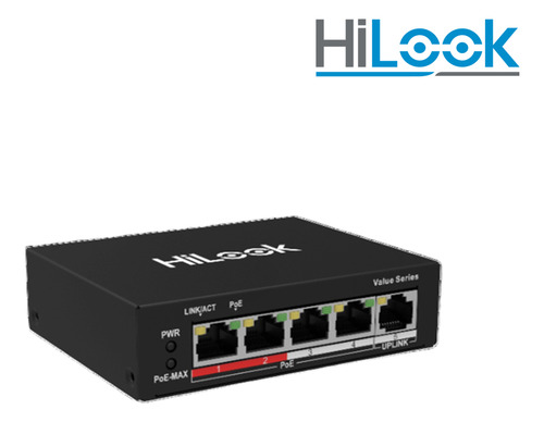 Switch Poe Ns-0105p-35(b) No Administrado 5 Puertos 100mps