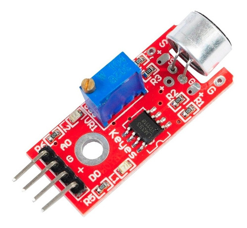 Modulo Sensor De Sonido Microfono Con Comparador Desarrollo