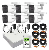 Comprar Epcom Kit Cámaras De Seguridad De Video Vigilancia Metálicas Con Micrófono Integrado Modelo B8-MIC-PLUS6+3T 2mp Con disco duro 3TB Cctv Cámaras Bala Con Audio Por Coaxitron Turbohd 1080p Lite