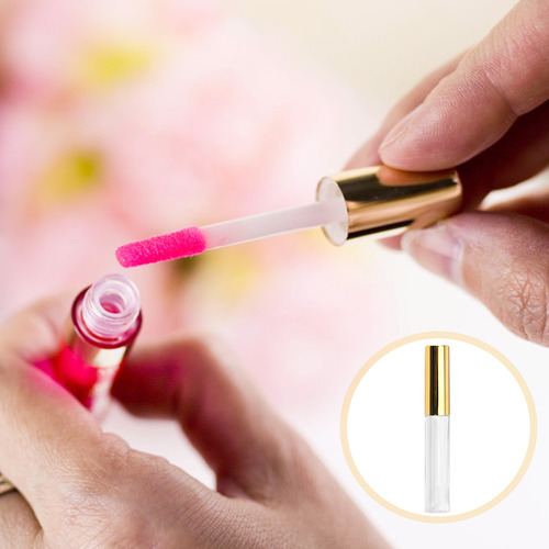 Ptptesmaltes Labiales Recargables, Botellas Redondas De Plan