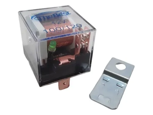 comprar Rele Universal De 5 Patas 12v 100\u002F120 Amperios Transparente.