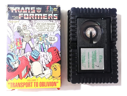 Transformers Transport To Oblivio Pelicula Formato Beta 1984 (Usado)