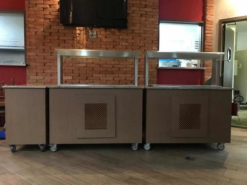 Imagem 8 de 9 de Conjunto De Balcões P/ Restaurante/ Hotel - Hot/cold/ Apoio