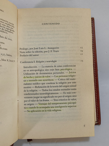 Las Variedades De La Experiencia Religiosa (Usado)