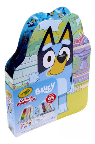 Kit Bluey 26 Crayola Pip-squeaks Marcadores Lavables + Dibuj