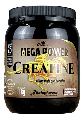 Creatine Mega Power 500 Gr - Botupharma