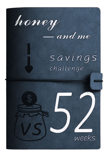 Carpeta De Ahorro W 52 Week Savings Challenge, 52 Semanas, R
