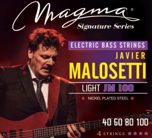 Encordado Bajo Magma 5 Cuerdas Malosetti Jm105 Musikoz