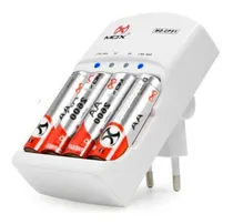 Comprar Kit Carregador Mox Cp-51 Com Pilhas Aa + 4 Pilhas Aa Ou Aaa