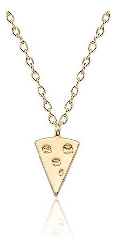 Yooestores82 Yooe Collar Con Colgante De Queso Triangular  