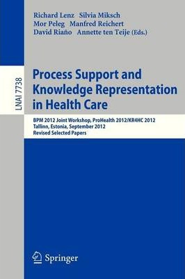 Libro Process Support And Knowledge Representation In Hea...