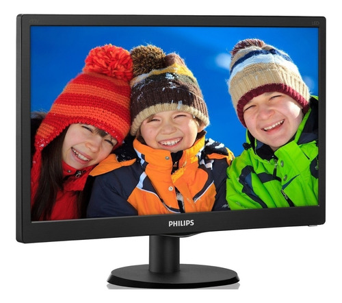 Monitor Philips 18 Pulgadas Led Full Hd Negro 193v5lhsb2/55