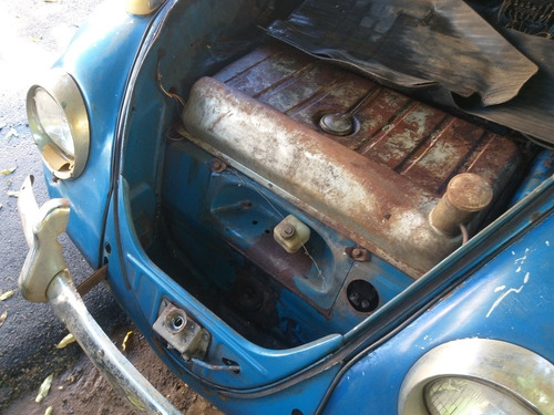 Imagem 2 de 14 de Vw Fusca 66 Motor 1300cc Com Doucmentação E Estrutura Boa