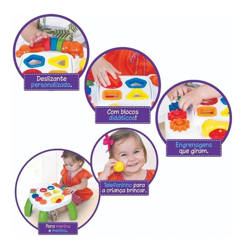 Cotiplás Mesa Infantil Didática