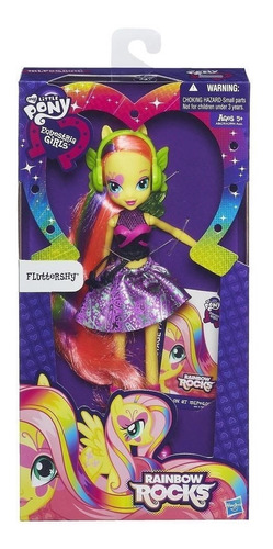 Boneca Hasbro My Little Pony - Fluttershy - Rainbow Rocks