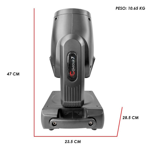 Cabeza Robótica Contour 7r 230w Profesional Luz Fiesta Dj