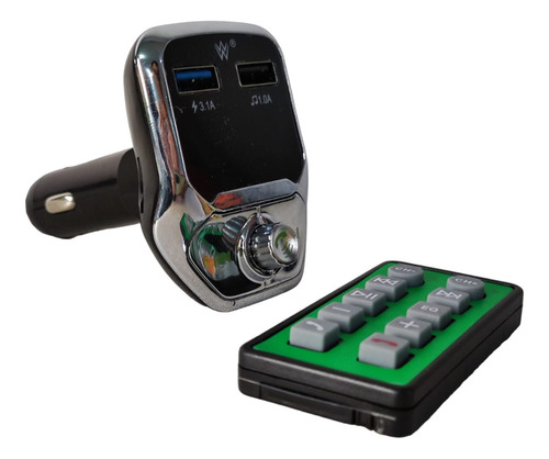 Modulador Trnamisor Carro Autos Bluetooth Fm Micro Sd Usb