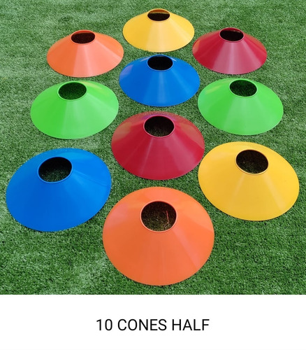 Imagem 4 de 4 de Escadas De Agilidade Pvc+10 Cones 23 + 10 Pratos + Brinde !