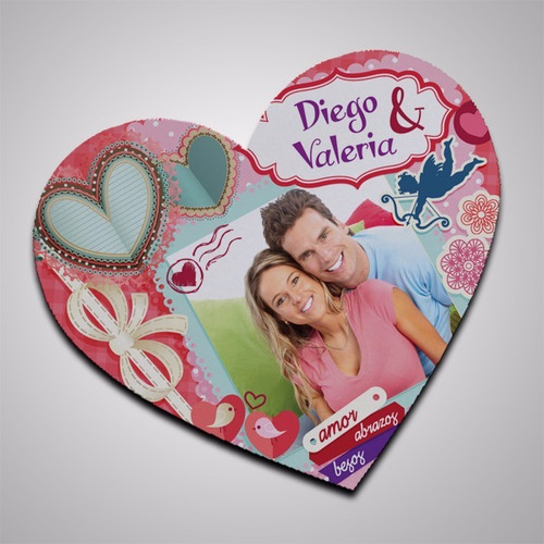 Mouse Pad Para Sublimación De Corazón Blanco 2mm Sgi