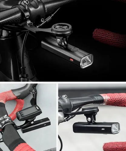 1 Rockbros Luz De Bicicleta De Noche Viaje Fuerte Linterna