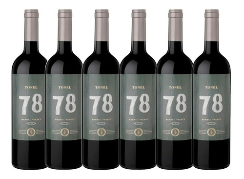 Vino Tonel 78 Bonarda Malbec Caja X 6