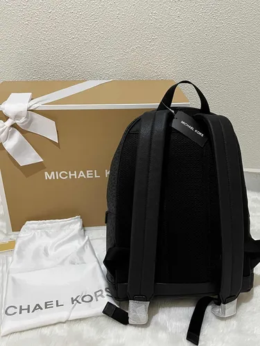 Mochila Michael Kors Hombre 100% + Cubrepolvo/caja