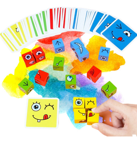 Juego Educativo Magic Cube Emoji: Diversión Y Aprendizaje