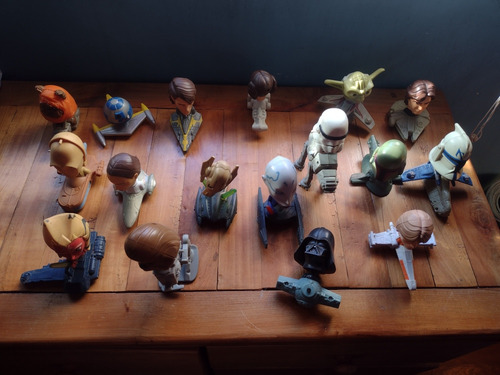 Figuras Star Wars Cabezones Mcdonals Todos Disponibles Elije