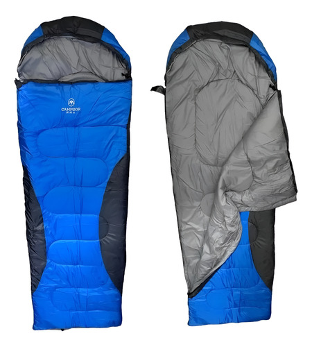 Saco De Dormir Extremo -10° + 10° Camping Trekking Campsor
