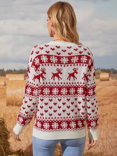 Suéter Navideño De Navidad Ugly Sweater Christmas Tejido 11