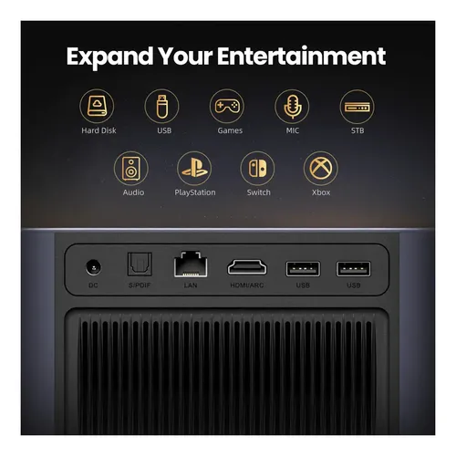 Projetor Dangbei Neo Smart Mini 1080p Full Hd Netflix Nativo