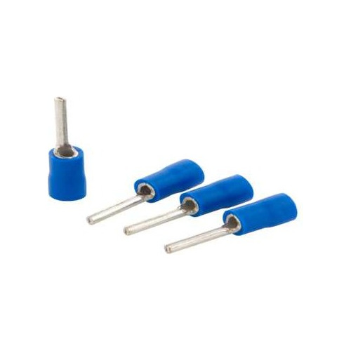 Terminal Tipo Pin Azul Ebchq 14-16awg Paq 100unid 