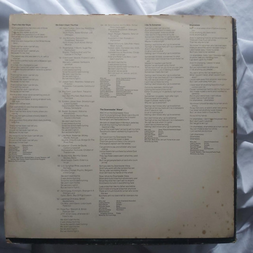 Lp Billy Joel Storm Front Disco De Vinil 1989 (Usado)