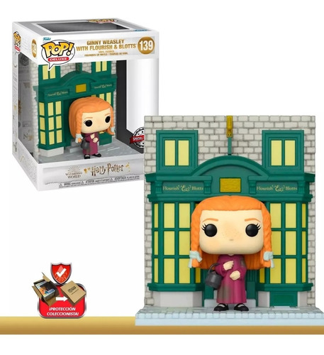 Funko Pop Ginny En Flourish Y Blotts 139 Harry Potter Deluxe