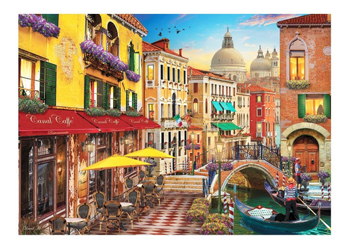 Rompecabezas Puzzle Anatolian X 1500 Piezas Café Veneciano