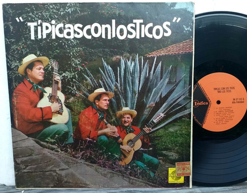  Trio Los Ticos - Tipicasconlosticos - Lp Costa Rica 1964 