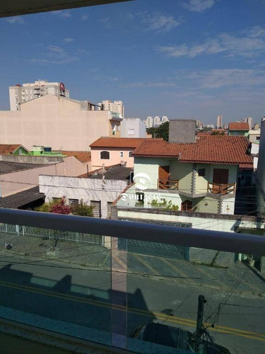 Cobertura Com 2 Dormitórios À Venda, 126 M² Por R$ 438.000,00 - Vila América - Santo André/sp - Co11472