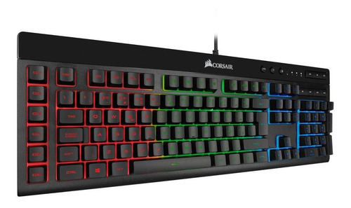 Teclado Corsair K55 Rgb Multicolor Led