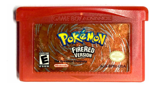 Pokémon Fire Red Version - Juego Original Game Boy Advance