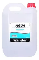 Comprar Agua Desmineralizada Wander X 5 Lts