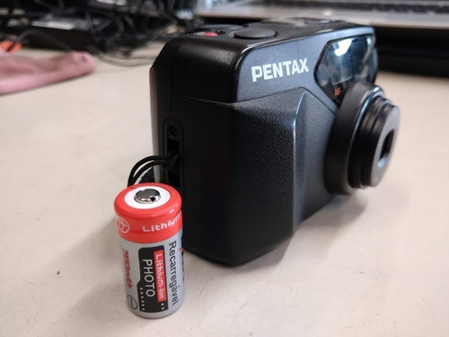 Câmera Analógica Pentax Iqzoom Ezy-r, Funcionando, Sem Acess