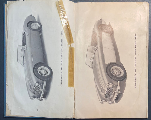 Austin Healey 3000 Mk1 Y Mk2 Manual De Usuario (Usado)