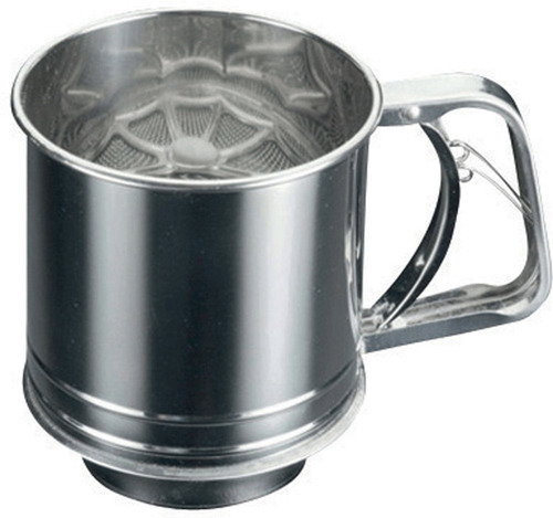 Imagen 2 de 5 de Cernidor Tamizador De Harina 400 Gr Metaltex