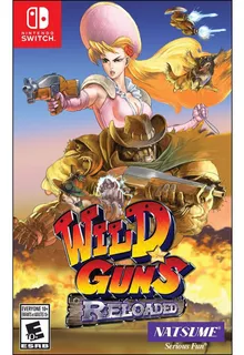 Wild Guns Reloaded, juego multimedia físico para Nintendo Switch