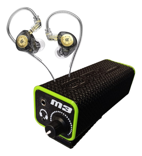 Monitor In Ear M3 + Auricular Kz Edx Pro