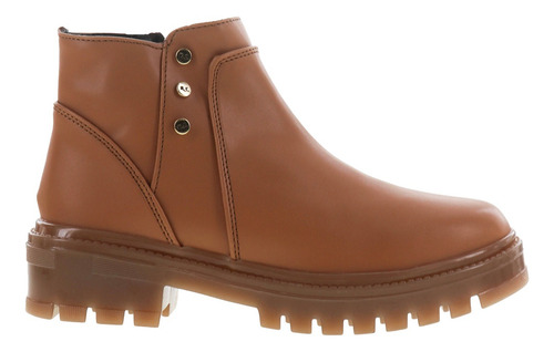 Imagen 2 de 4 de Botines Botas Dama Mujer Plataforma Chunky Erez