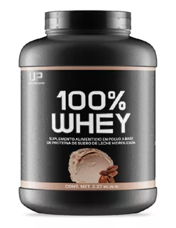 Ultra Pure Supps 100% Whey Proteina Suero De Leche 5lb Sabor Nuez